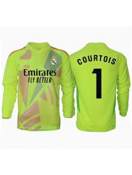Real Madrid Thibaut Courtois #1 Målvakt Replika Tredje Kläder 2024-25 Långärmad